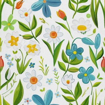 VANJSKI DEKOSTOFFE OXFORD - Motiv Frühling I DX7208