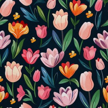 VANJSKI DEKOSTOFFE OXFORD - Motiv Frühling I DX7352