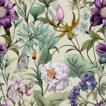 VANJSKI DECOSTOFFE OXFORD - Motiv Blumen I DX5551