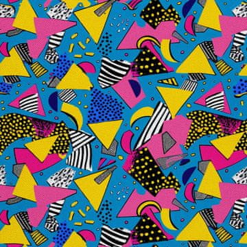 VANJSKI DEKOSTOFFE OXFORD - Motiv Geometrisch I DX3222