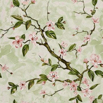 VANJSKI DEKOSTOFFE OXFORD - Motiv Frühling I DX7306