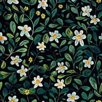 VANJSKI DEKOSTOFFE OXFORD - Motiv Frühling I DX7135