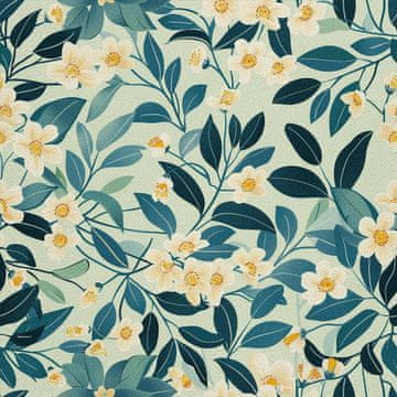 VANJSKI DEKOSTOFFE OXFORD - Motiv Frühling I DX7372