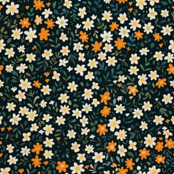 VANJSKI DECOSTOFFE OXFORD - Motiv Blumen I DX5609