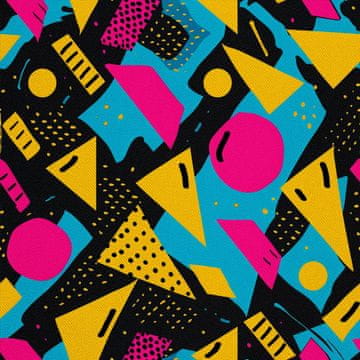 VANJSKI DEKOSTOFFE OXFORD - Motiv Geometrisch I DX3632