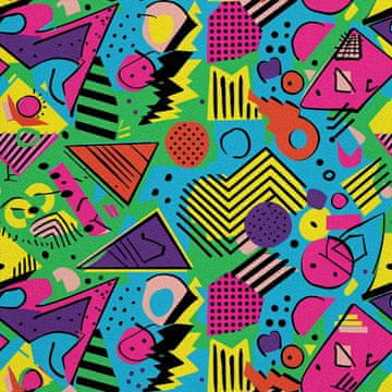 VANJSKI DEKOSTOFFE OXFORD - Motiv Geometrisch I DX3402