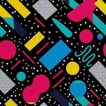 VANJSKI DEKOSTOFFE OXFORD - Motiv Geometrisch I DX3276
