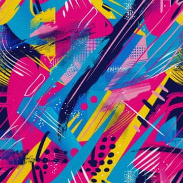 VANJSKI DEKOSTOFFE OXFORD - Motiv Geometrisch I DX3542