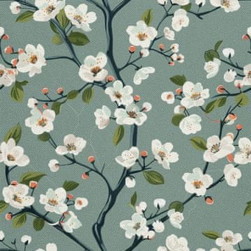 VANJSKI DEKOSTOFFE OXFORD - Motiv Frühling I DX7170