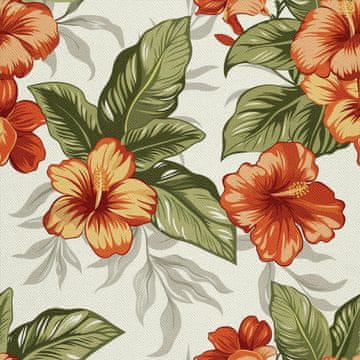 VANJSKI DEKOSTOFFE OXFORD - Motiv Blumen I DX5642