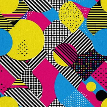 VANJSKI DEKOSTOFFE OXFORD - Motiv Geometrisch I DX3181