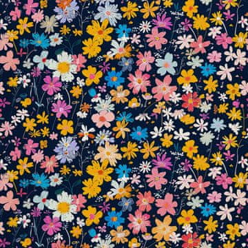 VANJSKI DECOSTOFFE OXFORD - Motiv Blumen I DX5662