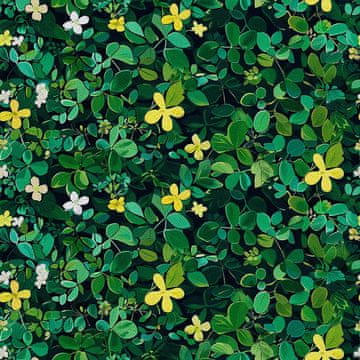 VANJSKI DEKOSTOFFE OXFORD - Motiv Frühling I DX7246