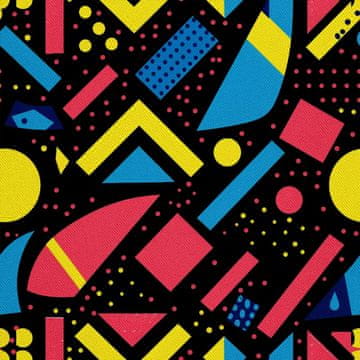 VANJSKI DEKOSTOFFE OXFORD - Motiv Geometrisch I DX3572