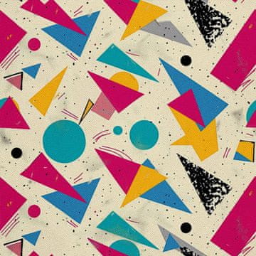 VANJSKI DEKOSTOFFE OXFORD - Motiv Geometrisch I DX3596