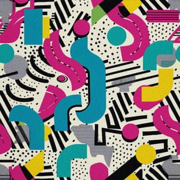 VANJSKI DEKOSTOFFE OXFORD - Motiv Geometrisch I DX3291