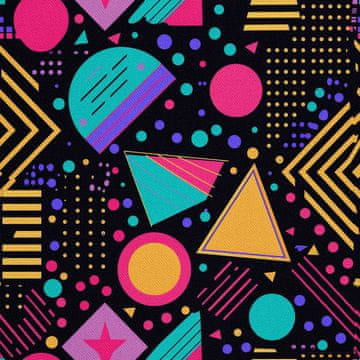VANJSKI DEKOSTOFFE OXFORD - Motiv Geometrisch I DX3462
