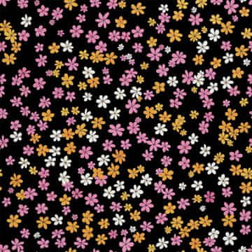 VANJSKI DEKOSTOFFE OXFORD - Motiv Blumen I DX5575