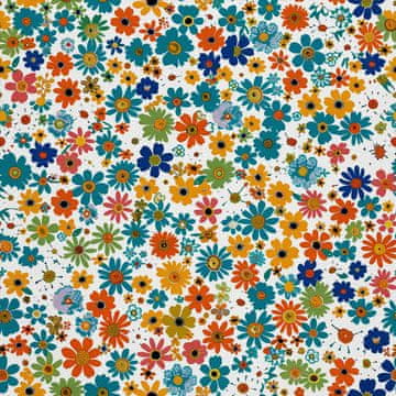 VANJSKI DECOSTOFFE OXFORD - Motiv Blumen I DX5549