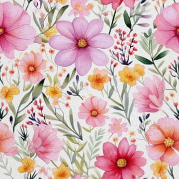 VANJSKI DEKOSTOFFE OXFORD - Motiv Blumen I DX5568