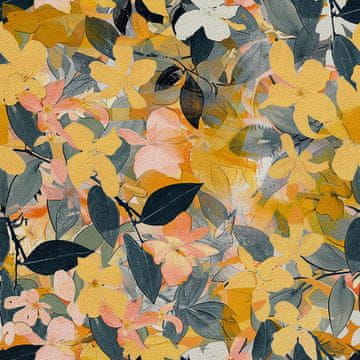 VANJSKI DEKOSTOFFE OXFORD - Motiv Frühling I DX7279