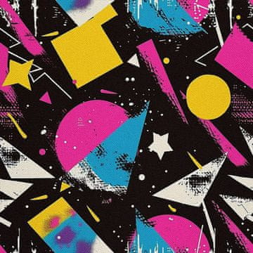 VANJSKI DEKOSTOFFE OXFORD - Motiv Geometrisch I DX3297