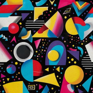 VANJSKI DEKOSTOFFE OXFORD - Motiv Geometrisch I DX3552