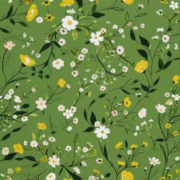 VANJSKI DEKOSTOFFE OXFORD - Motiv Frühling I DX7501