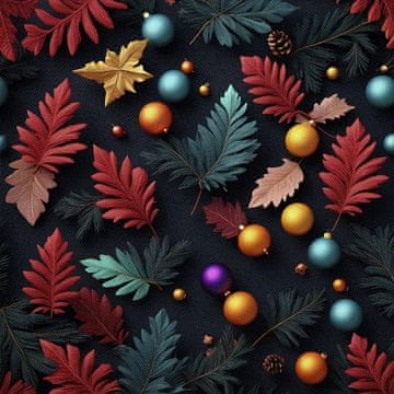 VANJSKI DEKOSTOFFE OXFORD - Motiv Weihnachtsferien | DX1851