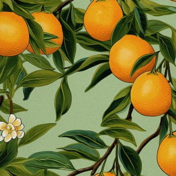VANJSKI DEKOSTOFFE OXFORD - Motiv Obst | DX6631