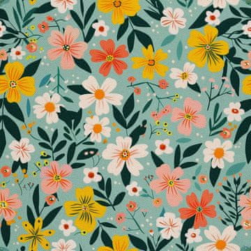VANJSKI DEKOSTOFFE OXFORD - Motiv Frühling I DX7499