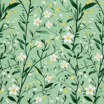 VANJSKI DEKOSTOFFE OXFORD - Motiv Frühling I DX7647