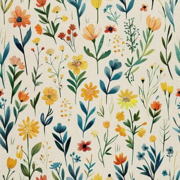 VANJSKI DEKOSTOFFE OXFORD - Motiv Frühling I DX7612