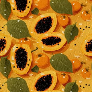 VANJSKI DEKOSTOFFE OXFORD - Motiv Obst | DX6098