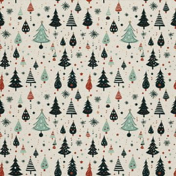 VANJSKI DEKOSTOFFE OXFORD - Motiv Weihnachtsferien | DX1910