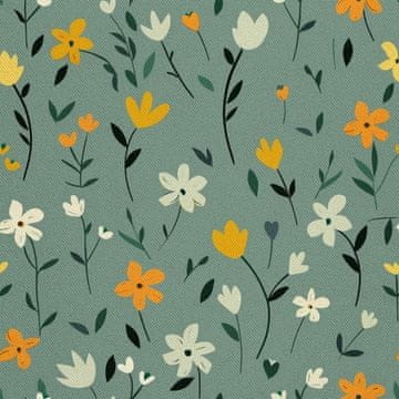 VANJSKI DEKOSTOFFE OXFORD - Motiv Frühling I DX7478
