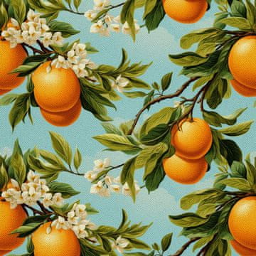 VANJSKI DEKOSTOFFE OXFORD - Motiv Obst | DX6168