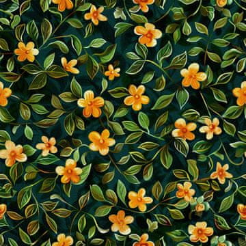 VANJSKI DEKOSTOFFE OXFORD - Motiv Frühling I DX7518