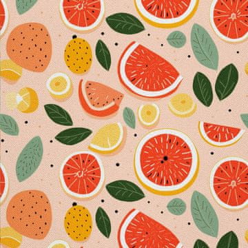 VANJSKI DEKOSTOFFE OXFORD - Motiv Obst | DX6530