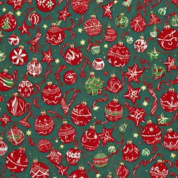 VANJSKI DEKOSTOFFE OXFORD - Motiv Weihnachtsferien | DX1889