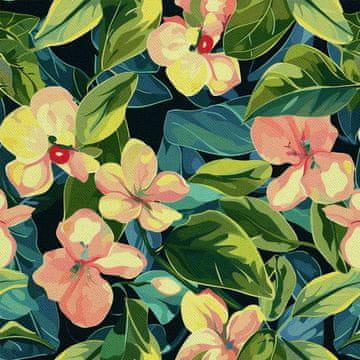 VANJSKI DEKOSTOFFE OXFORD - Motiv Frühling I DX7521
