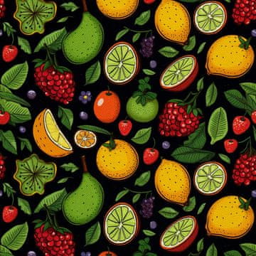 VANJSKI DEKOSTOFFE OXFORD - Motiv Obst | DX6779