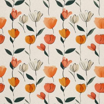 VANJSKI DEKOSTOFFE OXFORD - Motiv Frühling I DX7587