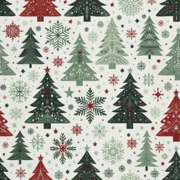 VANJSKI DEKOSTOFFE OXFORD - Motiv Weihnachtsferien | DX1868