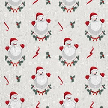 VANJSKI DEKOSTOFFE OXFORD - Motiv Weihnachtsferien | DX1924