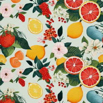 VANJSKI DEKOSTOFFE OXFORD - Motiv Obst | DX7025