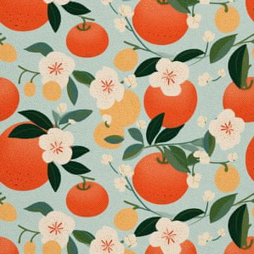 VANJSKI DEKOSTOFFE OXFORD - Motiv Obst | DX6468
