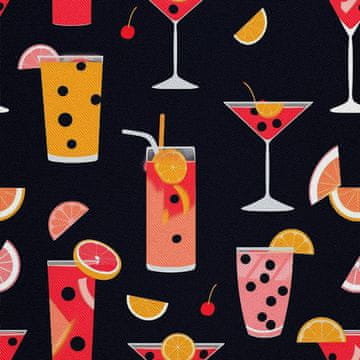 OUTDOOR DEKOSTOFFE OXFORD - Motiv Cocktail | DX8374