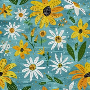 VANJSKI DEKOSTOFFE OXFORD - Motiv Sommer | DX9121