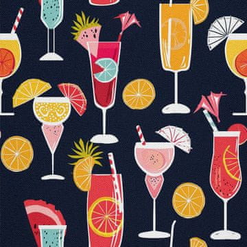 OUTDOOR DEKOSTOFFE OXFORD - Motiv Cocktail | DX8570